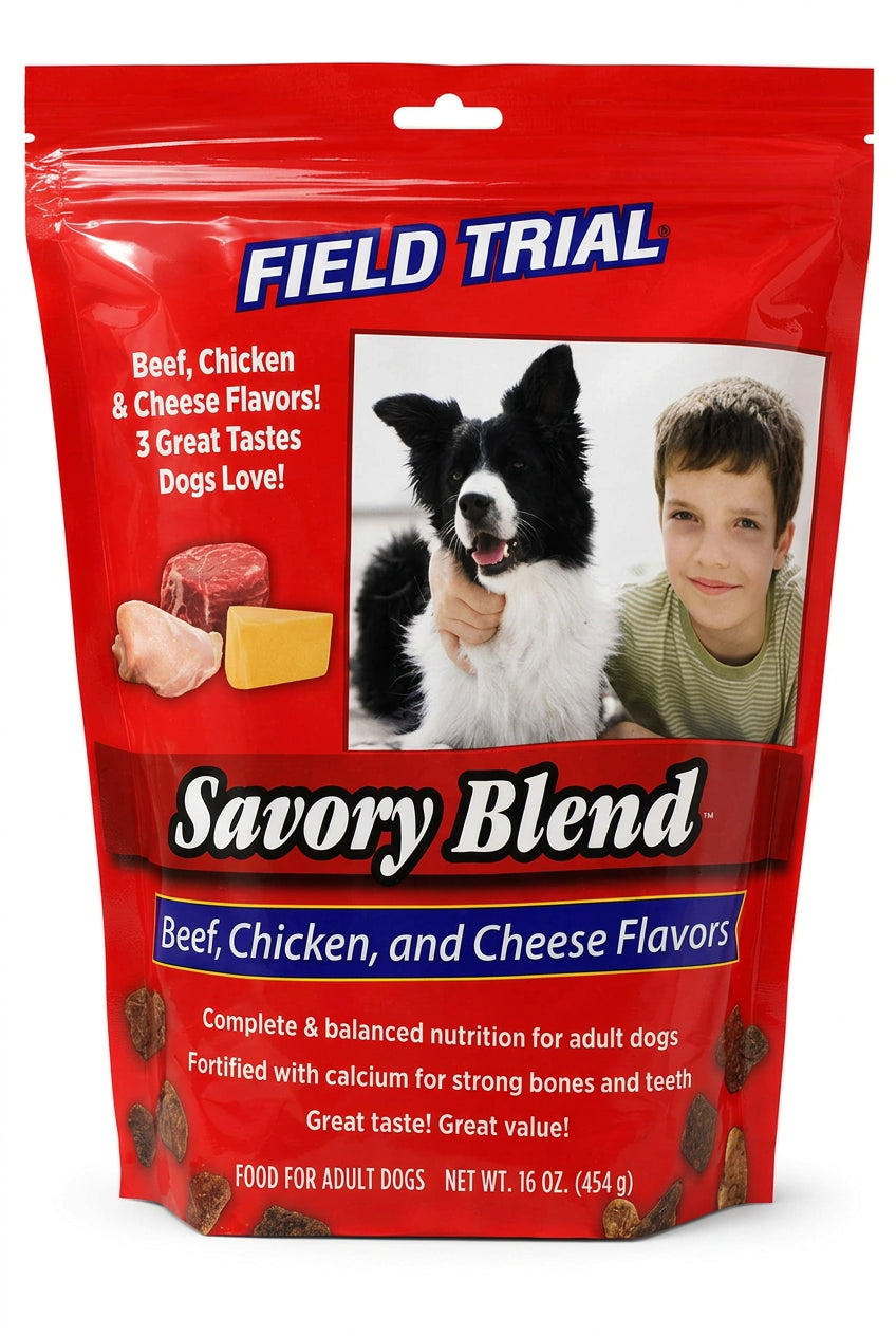 Field Trial Dog Food 16oz Savory Blend (453gr)