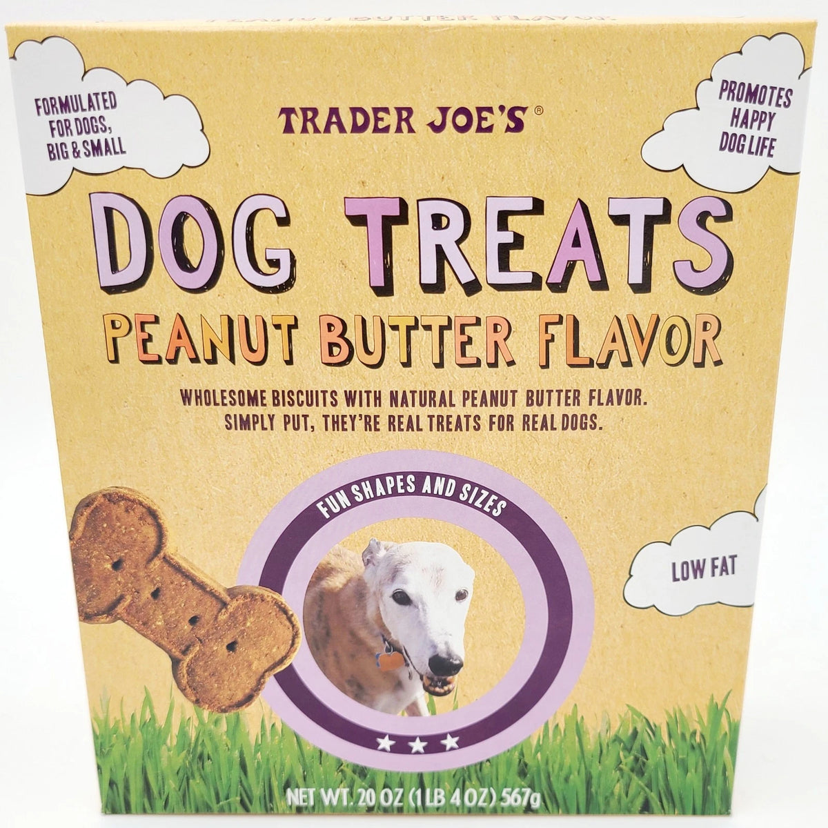 Trader Joe's Dog Treats Peanut Butter 4oz (567g)