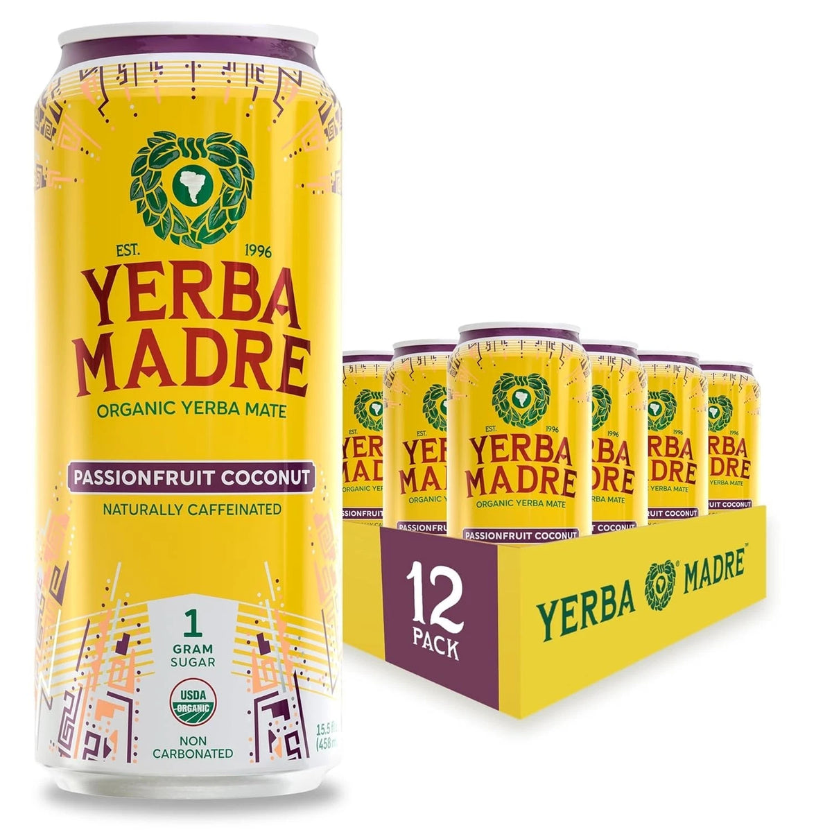 Guayaki Yerba Mate Passionfruit Coconut Energy