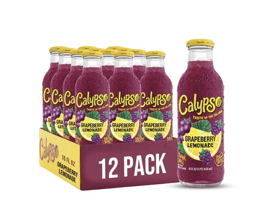 Calypso Grape Berry  Lemonade 12/16oz (473ml)