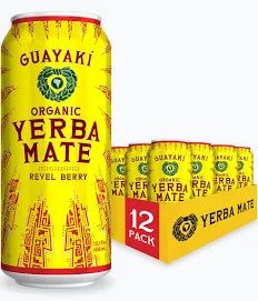 Guayaki Yerba Revel Berry 12/15.5oz Cans