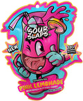 Sour Slaps Pink Lemonade Strip Candy 3.4oz