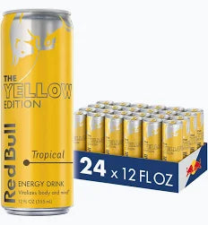 RedBull Summer Edition The Yellow Edition 24/12oz