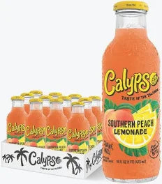Calypso Southern Peach  Lemonade 12/16oz (473ml)
