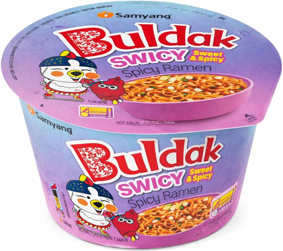 Buldak Swicy Sweet & Spicy Ramen 6ct/3.7oz