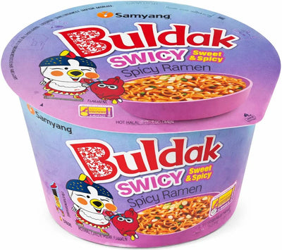 Buldak Swicy Sweet & Spicy Ramen 6ct/3.7oz