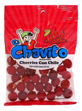 El Chavito Cherries Gummies with 6ct Mexican Candy