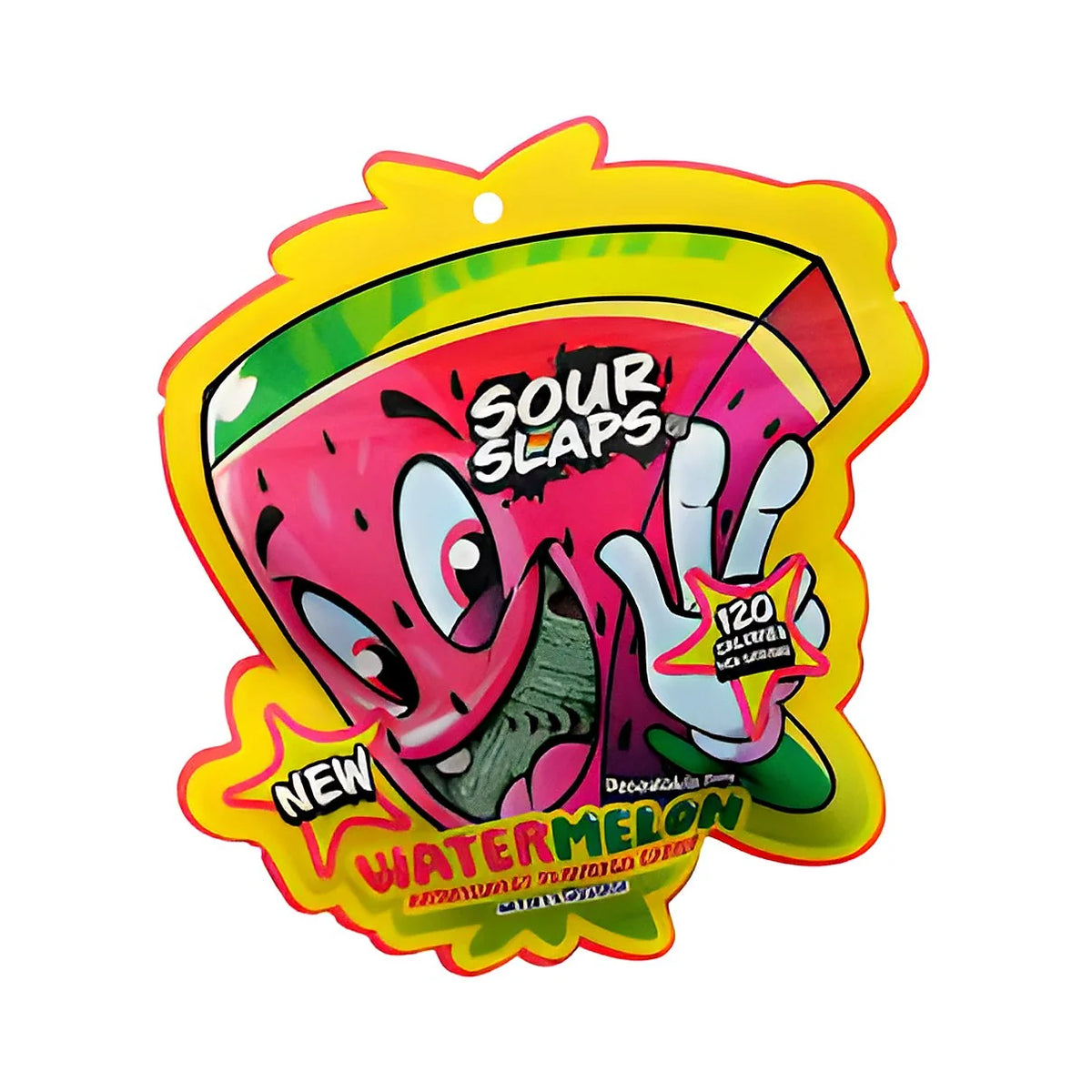 Sour Slaps Watermelon Strip Candy 3.4oz