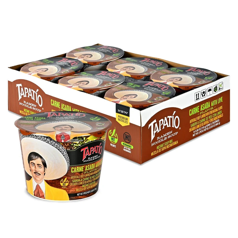 Tapatio Carne Asada With Lime Ramen 6/3.88oz